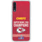NFL Chiefs Super Bowl LVIII Champions Galaxy A50 Clear Case
